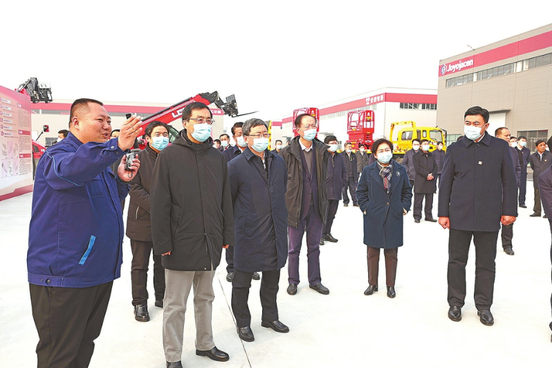 雷杰 雷杰到钢城区、莱芜区、章丘区、历城区考察2023年全市新旧动能转换重点项目进展情况